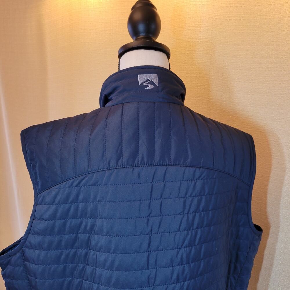 NWT Storm Creek Katrina Women's 2X Quilted Vest Insulated Water Resist Navy Blue - Picture 6 of 16